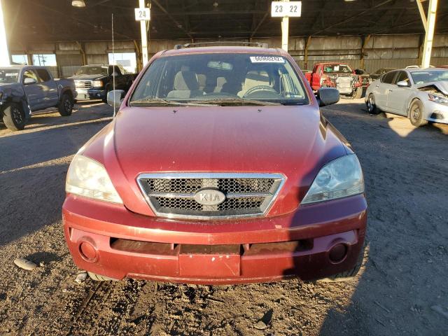 Photo 5 from auction – 2005 KIA SORENTO EX with VIN KNDJC733255469918