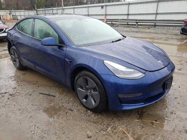 Photo 4 from auction – 2022 TESLA MODEL 3 with VIN 5YJ3E1EB5NF265195