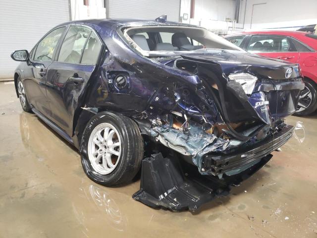 Photo 3 from auction – 2021 TOYOTA COROLLA LE with VIN JTDEAMDE4MJ012863