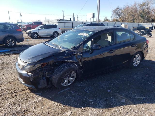 HONDA CIVIC LX 2012 with VIN 2HGFB2F52CH576225 - Photo from auction