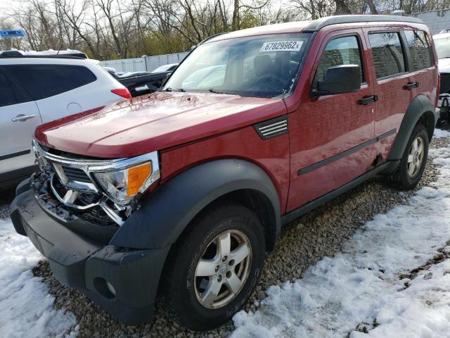 DODGE NITRO SXT 2007 with VIN 1D8GU28K37W601934 - Photo from auction