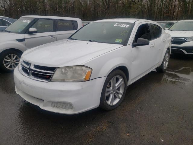 DODGE AVENGER SE 2013 with VIN 1C3CDZAB1DN536457 - Photo from auction