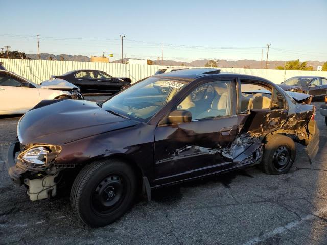 HONDA CIVIC EX 2001 with VIN 1HGES26781L041767 - Photo from auction