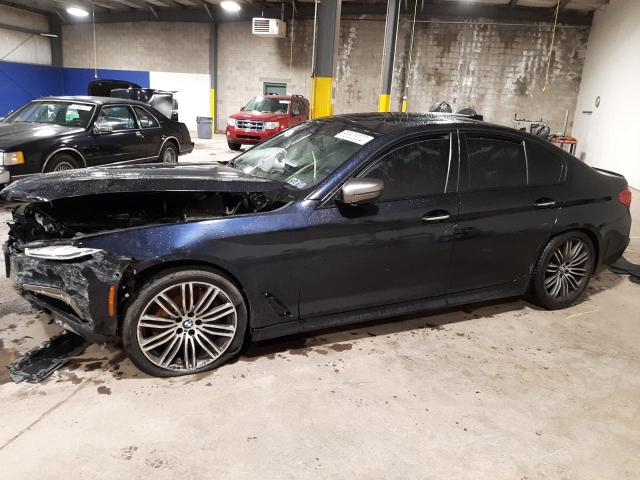 BMW M550XI 2018 with VIN WBAJB9C56JG463633 - Photo from auction