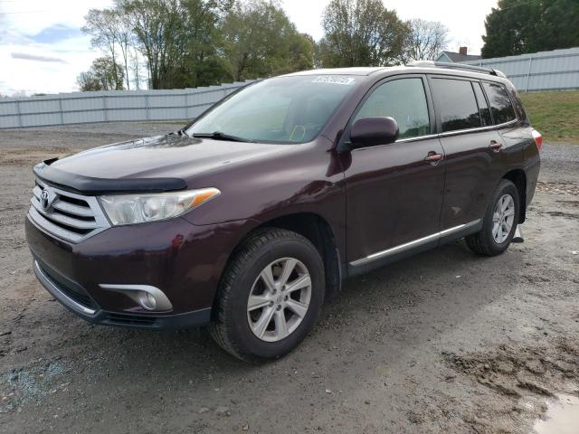 TOYOTA HIGHLANDER 2013 with VIN 5TDBK3EH6DS257511 - Photo from auction