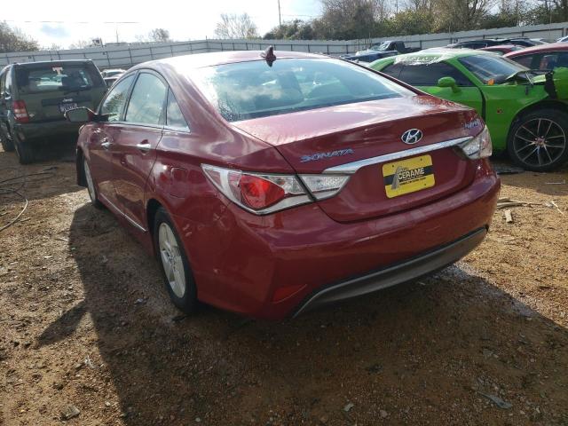 Photo 2 from auction – 2011 HYUNDAI SONATA HYB with VIN KMHEC4A48BA017045