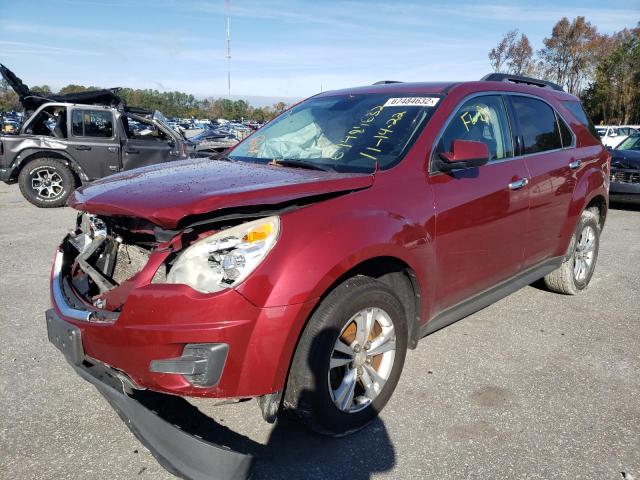 CHEVROLET EQUINOX LT 2012 with VIN 2GNALDEK6C6207539 - Photo from auction