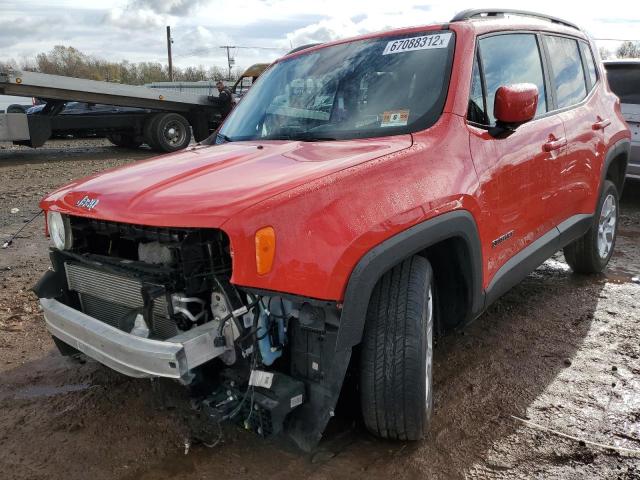 JEEP RENEGADE L 2017 with VIN ZACCJBBB7HPF76940 - Photo from auction