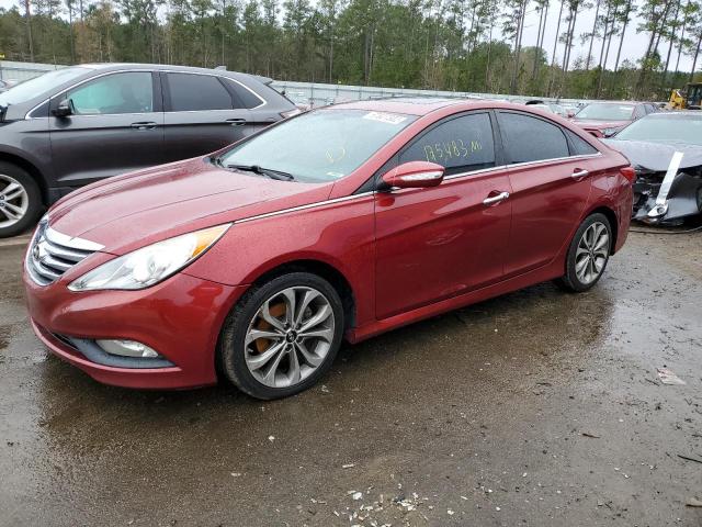 HYUNDAI SONATA SE 2014 with VIN 5NPEC4AC8EH893039 - Photo from auction