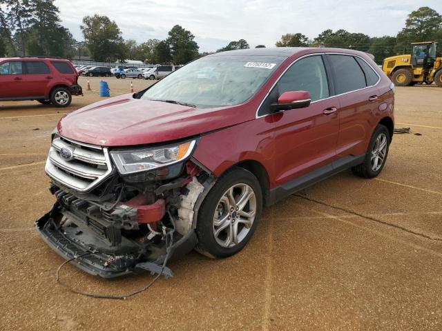 FORD EDGE TITAN 2017 with VIN 2FMPK4K91HBB04613 - Photo from auction