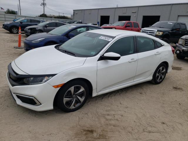 HONDA CIVIC LX 2019 with VIN 19XFC2F62KE003310 - Photo from auction