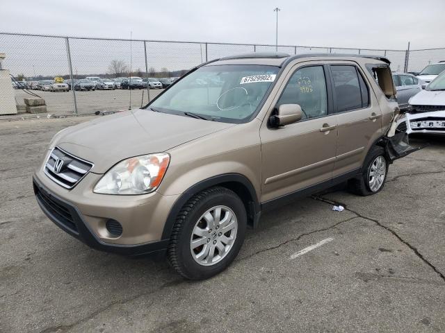 HONDA CR-V SE 2006 with VIN SHSRD78986U423970 - Photo from auction