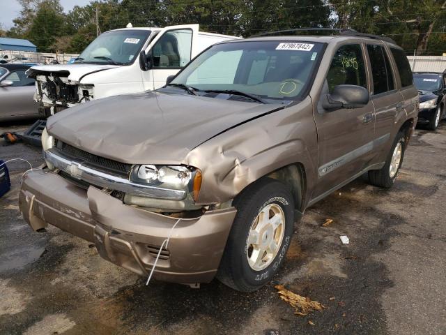 CHEVROLET TRAILBLAZE 2003 with VIN 1GNDS13S032136319 - Photo from auction