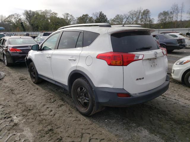 Photo 2 from auction – 2015 TOYOTA RAV4 LE with VIN 2T3BFREV1FW289149