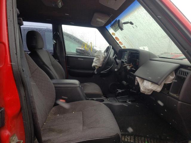 Photo 5 from auction – 2001 JEEP CHEROKEE C with VIN 1J4FF58S61L537364