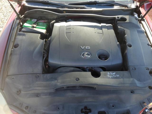 Photo 11 from auction – 2007 LEXUS IS 250 with VIN JTHBK262575036141