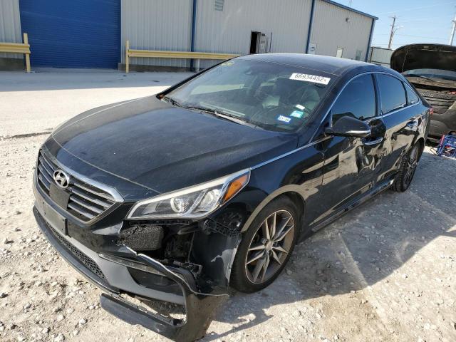 HYUNDAI SONATA SPO 2015 with VIN 5NPE34AB6FH045508 - Photo from auction