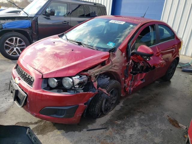 CHEVROLET SONIC LT 2014 with VIN 1G1JC5SB6E4205676 - Photo from auction