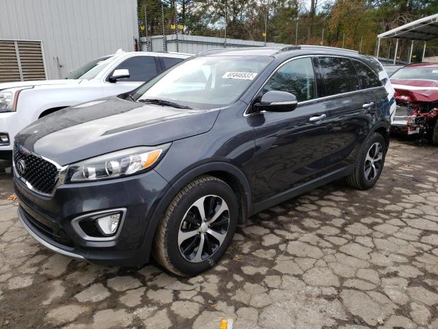 KIA SORENTO EX 2017 with VIN 5XYPH4A5XHG204335 - Photo from auction