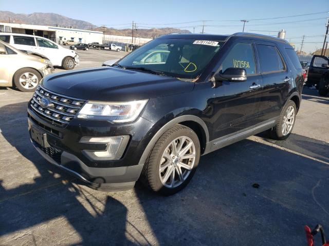 FORD EXPLORER L 2017 with VIN 1FM5K7F89HGC33668 - Photo from auction