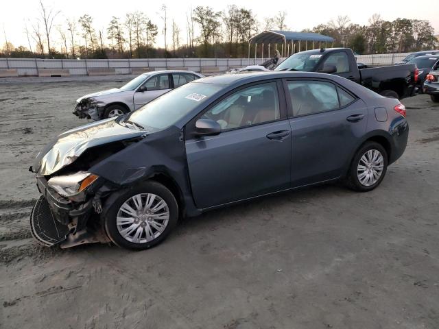 TOYOTA COROLLA L 2015 with VIN 2T1BURHE7FC339581 - Photo from auction