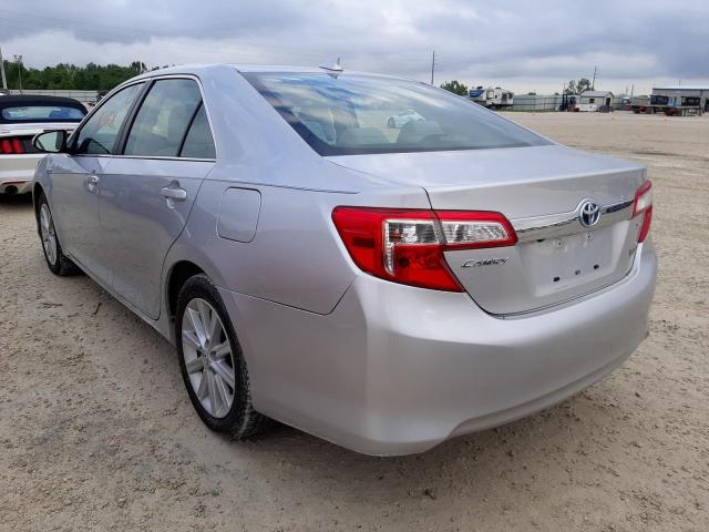 Photo 2 from auction – 2013 TOYOTA CAMRY HYBR with VIN 4T1BD1FK6DU076330