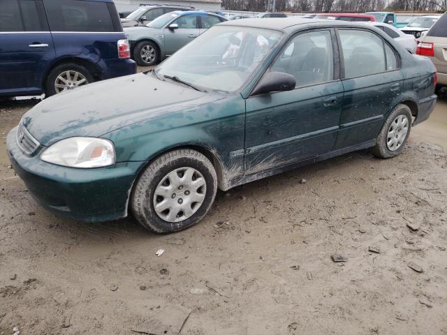 Photo 1 from auction – 2000 HONDA CIVIC BASE with VIN 2HGEJ6610YH555061