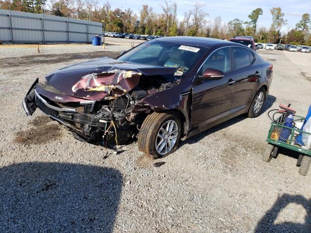 KIA OPTIMA LX 2013 with VIN 5XXGM4A72DG140495 - Photo from auction