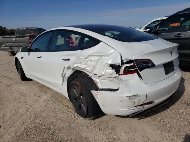 Photo 2 from auction – 2022 TESLA MODEL 3 with VIN 5YJ3E1EA6NF185251