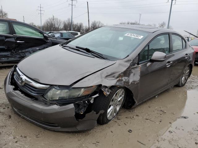 HONDA CIVIC EXL 2012 with VIN 19XFB2F99CE004341 - Photo from auction