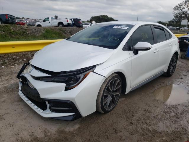 TOYOTA COROLLA SE 2022 with VIN 5YFS4MCE5NP129442 - Photo from auction