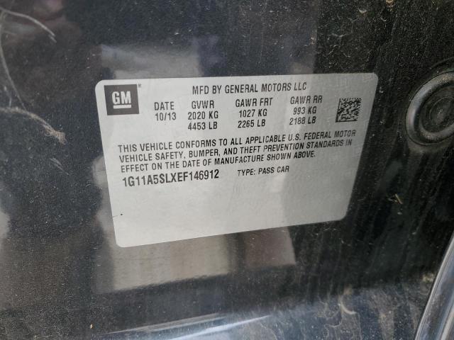 Photo 10 from auction – 2014 CHEVROLET MALIBU LS with VIN 1G11A5SLXEF146912