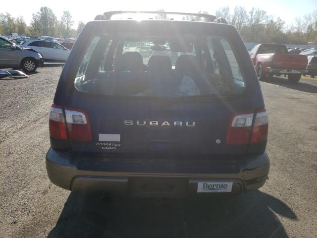 Photo 6 from auction – 2002 SUBARU FORESTER S with VIN JF1SF65512H741752