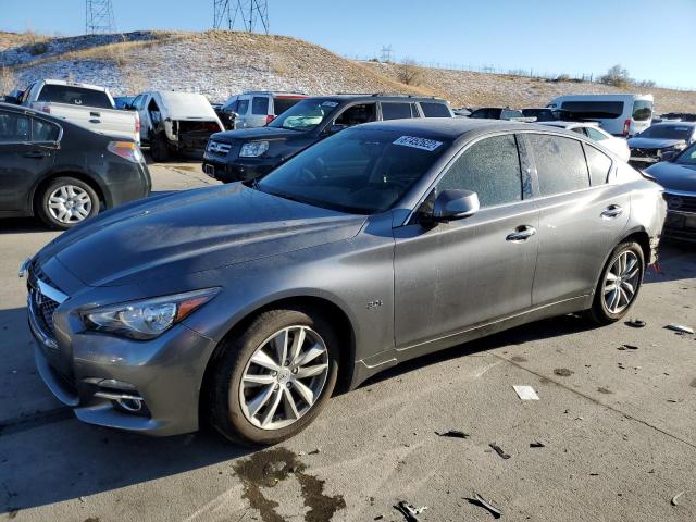 INFINITI Q50 PREMIU 2017 with VIN JN1EV7AR2HM831200 - Photo from auction
