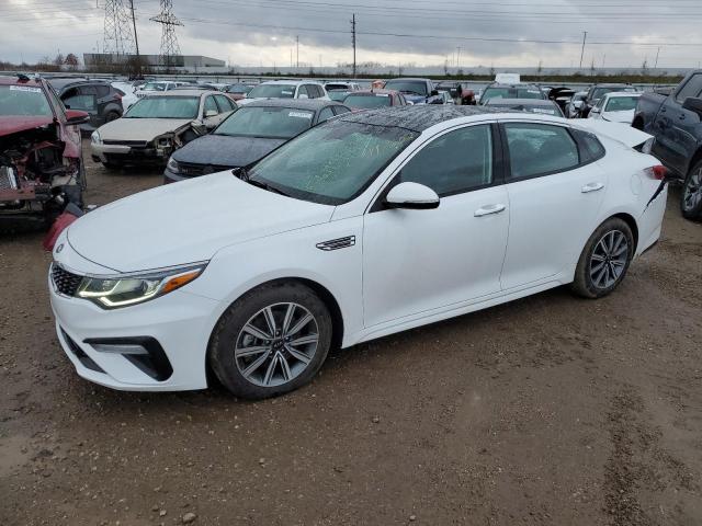 KIA OPTIMA EX 2019 with VIN 5XXGU4L16KG372782 - Photo from auction