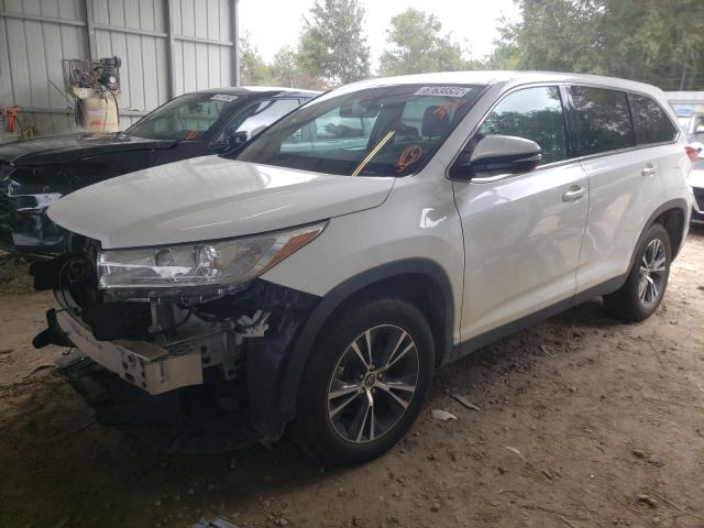 TOYOTA HIGHLANDER 2019 with VIN 5TDZARFH7KS042042 - Photo from auction
