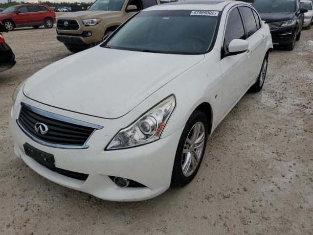 INFINITI Q40 2015 with VIN JN1CV6AR4FM522715 - Photo from auction
