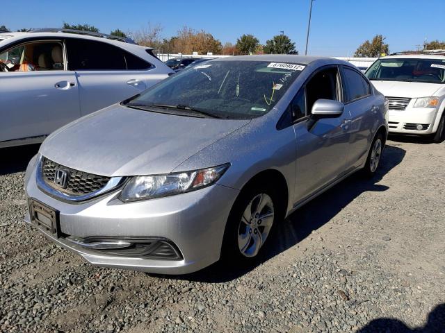 HONDA CIVIC LX 2015 with VIN 19XFB2F55FE293767 - Photo from auction