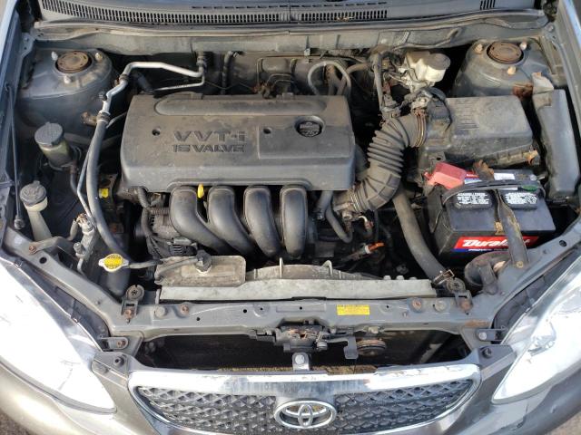 Photo 11 from auction – 2007 TOYOTA COROLLA with VIN 2T1BR32E07C732718