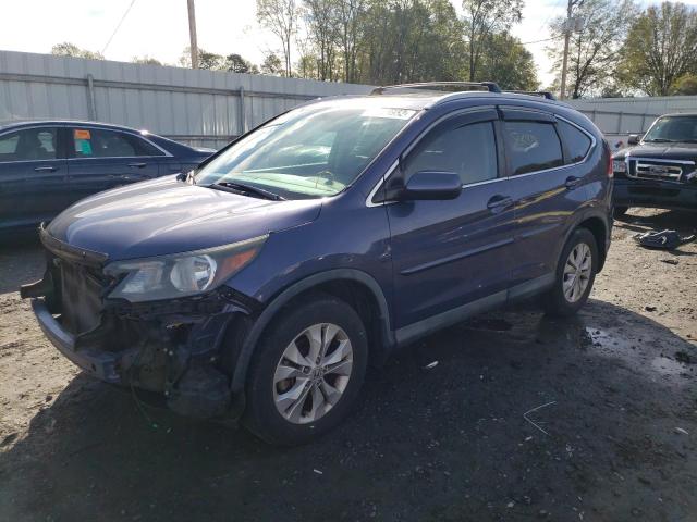 HONDA CR-V EXL 2014 with VIN 2HKRM3H79EH537748 - Photo from auction