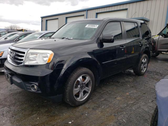 HONDA PILOT SE 2015 with VIN 5FNYF4H39FB062854 - Photo from auction