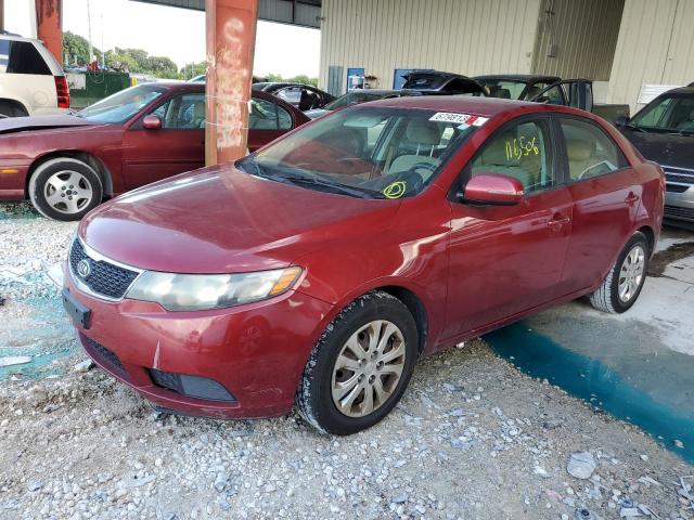 KIA FORTE EX 2011 with VIN KNAFU4A2XB5379615 - Photo from auction