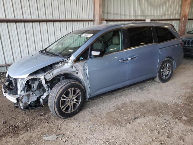 HONDA ODYSSEY EX 2013 with VIN 5FNRL5H44DB073902 - Photo from auction