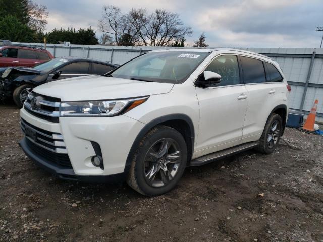 TOYOTA HIGHLANDER 2018 with VIN 5TDDZRFH4JS837146 - Photo from auction