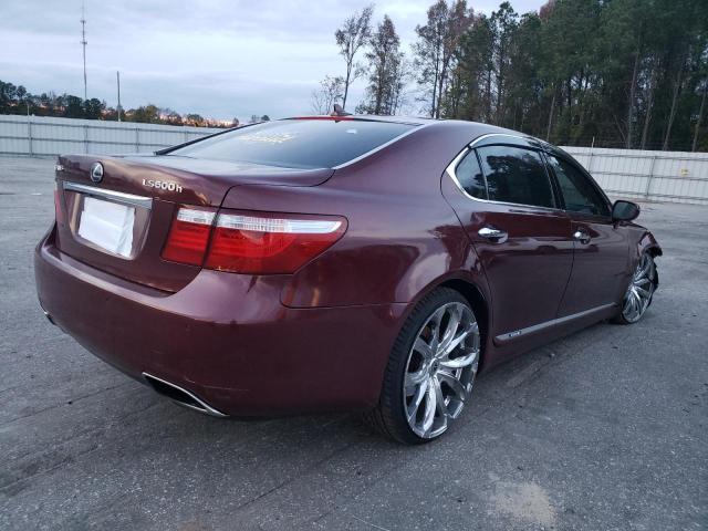 Photo 3 from auction – 2008 LEXUS LS 600HL with VIN JTHDU46F685005631