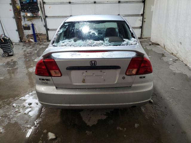 Photo 6 from auction – 2001 HONDA CIVIC EX with VIN 2HGES26701H530581
