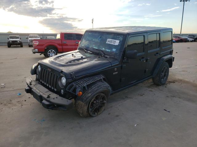JEEP WRANGLER U 2017 with VIN 1C4BJWEG2HL558814 - Photo from auction