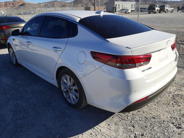 Photo 2 from auction – 2018 KIA OPTIMA LX with VIN 5XXGT4L39JG227979