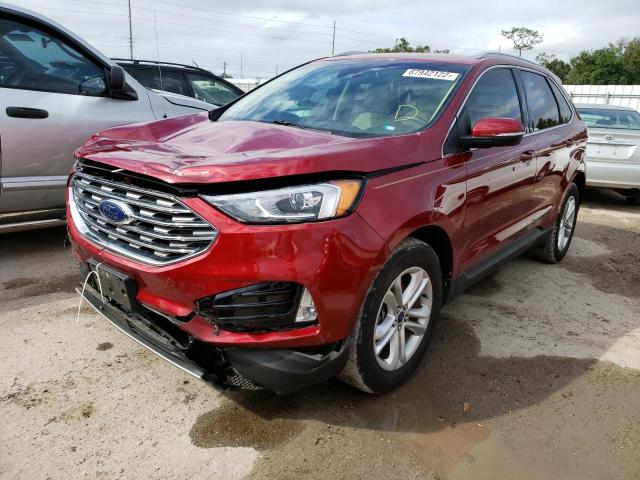 FORD EDGE SEL 2019 with VIN 2FMPK3J99KBB19816 - Photo from auction