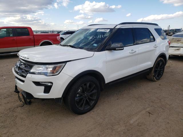 FORD EXPLORER X 2018 with VIN 1FM5K7D84JGC13546 - Photo from auction